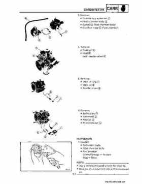 1992-1995 Yamaha Timberwolf 2WD Factory Service Manual, Page 218