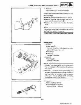 1992-1995 Yamaha Timberwolf 2WD Factory Service Manual, Page 254