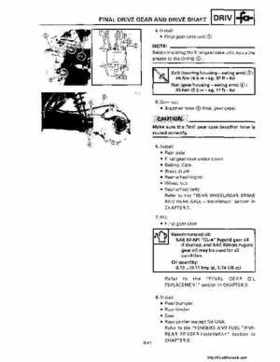 1992-1995 Yamaha Timberwolf 2WD Factory Service Manual, Page 264