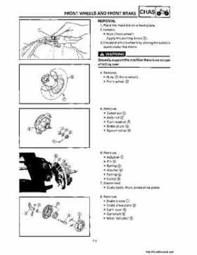 1992-1995 Yamaha Timberwolf 2WD Factory Service Manual, Page 266