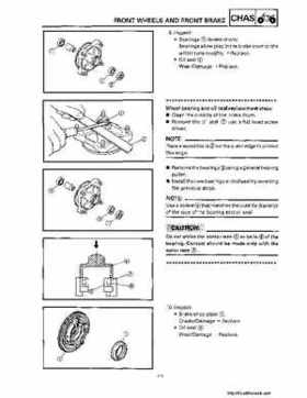 1992-1995 Yamaha Timberwolf 2WD Factory Service Manual, Page 269