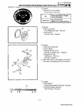 1992-1995 Yamaha Timberwolf 2WD Factory Service Manual, Page 278