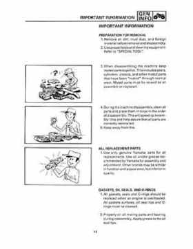 1993 Yamaha YFM80D Badger Supplementary Service Manual, Page 28