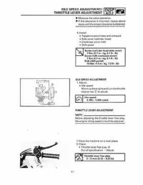 1993 Yamaha YFM80D Badger Supplementary Service Manual, Page 59