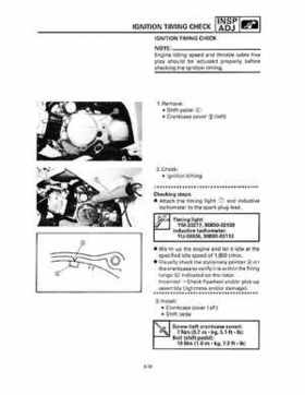 1993 Yamaha YFM80D Badger Supplementary Service Manual, Page 62