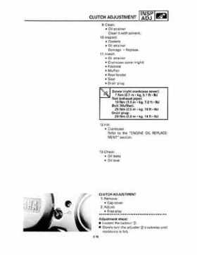 1993 Yamaha YFM80D Badger Supplementary Service Manual, Page 68