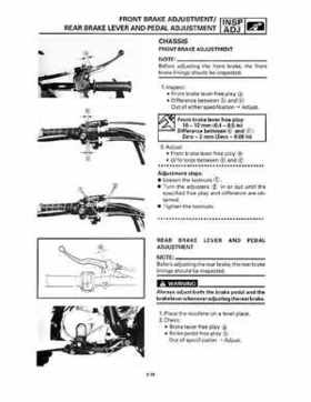 1993 Yamaha YFM80D Badger Supplementary Service Manual, Page 70