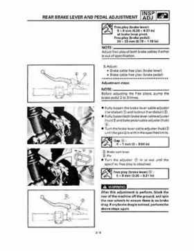 1993 Yamaha YFM80D Badger Supplementary Service Manual, Page 71