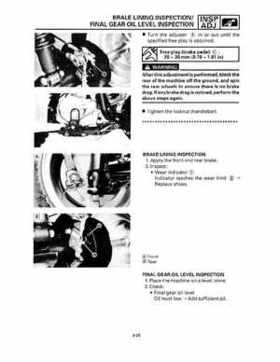 1993 Yamaha YFM80D Badger Supplementary Service Manual, Page 72