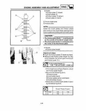 1993 Yamaha YFM80D Badger Supplementary Service Manual, Page 129