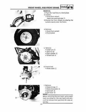 1993 Yamaha YFM80D Badger Supplementary Service Manual, Page 146