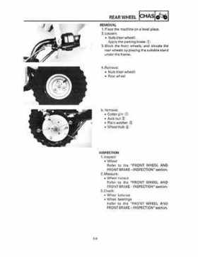1993 Yamaha YFM80D Badger Supplementary Service Manual, Page 152