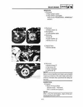 1993 Yamaha YFM80D Badger Supplementary Service Manual, Page 155