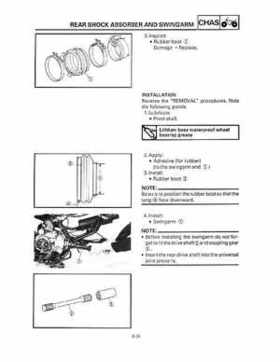 1993 Yamaha YFM80D Badger Supplementary Service Manual, Page 172