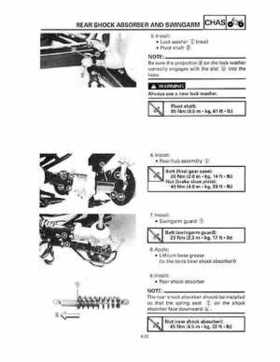1993 Yamaha YFM80D Badger Supplementary Service Manual, Page 173