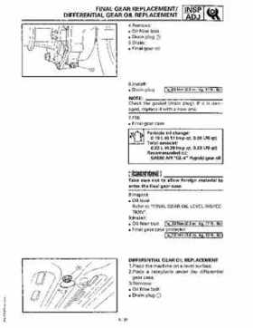 1997 Yamaha YFM600FWAK ATV Service Manual, Page 92