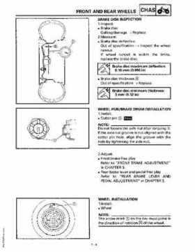 1997 Yamaha YFM600FWAK ATV Service Manual, Page 233