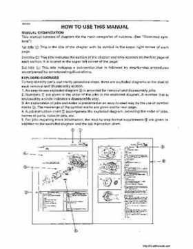 1998-2001 Yamaha YFM600FHM Grizzly Factory Service Manual, Page 5