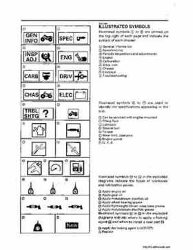 1998-2001 Yamaha YFM600FHM Grizzly Factory Service Manual, Page 6