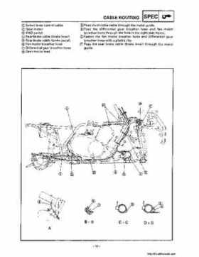 1998-2001 Yamaha YFM600FHM Grizzly Factory Service Manual, Page 20