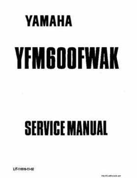 1998-2001 Yamaha YFM600FHM Grizzly Factory Service Manual, Page 31