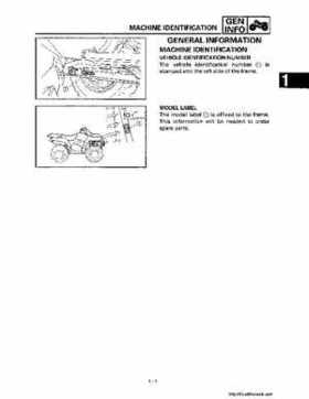 1998-2001 Yamaha YFM600FHM Grizzly Factory Service Manual, Page 46