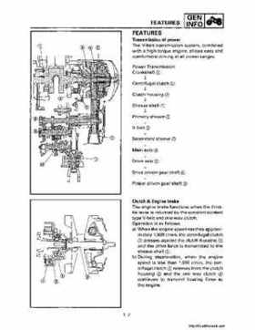 1998-2001 Yamaha YFM600FHM Grizzly Factory Service Manual, Page 47