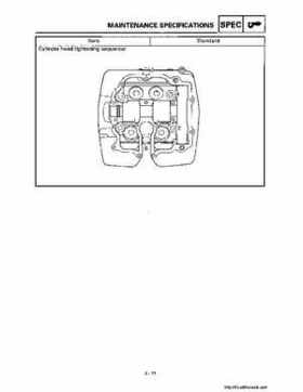 1998-2001 Yamaha YFM600FHM Grizzly Factory Service Manual, Page 70
