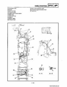 1998-2001 Yamaha YFM600FHM Grizzly Factory Service Manual, Page 89
