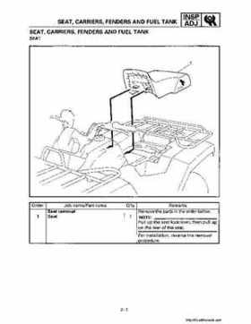 1998-2001 Yamaha YFM600FHM Grizzly Factory Service Manual, Page 94