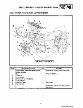 1998-2001 Yamaha YFM600FHM Grizzly Factory Service Manual, Page 95