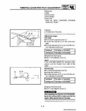 1998-2001 Yamaha YFM600FHM Grizzly Factory Service Manual, Page 103