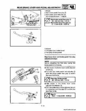 1998-2001 Yamaha YFM600FHM Grizzly Factory Service Manual, Page 116