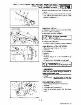1998-2001 Yamaha YFM600FHM Grizzly Factory Service Manual, Page 122