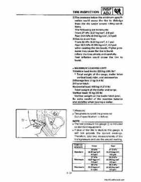 1998-2001 Yamaha YFM600FHM Grizzly Factory Service Manual, Page 128