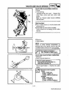 1998-2001 Yamaha YFM600FHM Grizzly Factory Service Manual, Page 160
