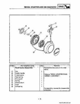 1998-2001 Yamaha YFM600FHM Grizzly Factory Service Manual, Page 174