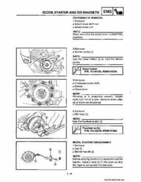 1998-2001 Yamaha YFM600FHM Grizzly Factory Service Manual, Page 175