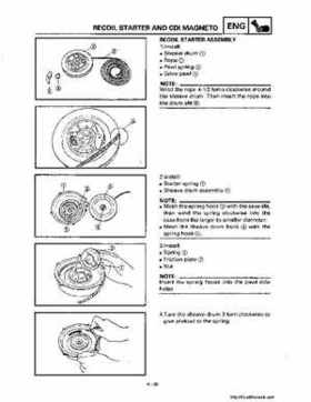 1998-2001 Yamaha YFM600FHM Grizzly Factory Service Manual, Page 177