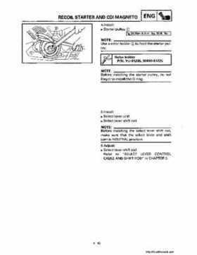 1998-2001 Yamaha YFM600FHM Grizzly Factory Service Manual, Page 179