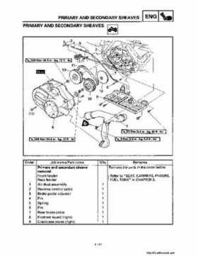 1998-2001 Yamaha YFM600FHM Grizzly Factory Service Manual, Page 180