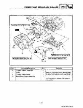 1998-2001 Yamaha YFM600FHM Grizzly Factory Service Manual, Page 181