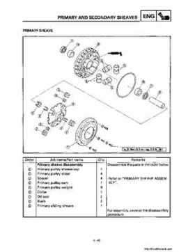 1998-2001 Yamaha YFM600FHM Grizzly Factory Service Manual, Page 182
