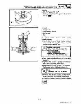 1998-2001 Yamaha YFM600FHM Grizzly Factory Service Manual, Page 187