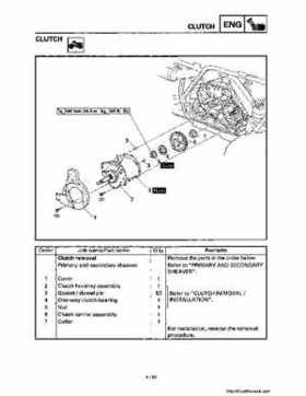 1998-2001 Yamaha YFM600FHM Grizzly Factory Service Manual, Page 189