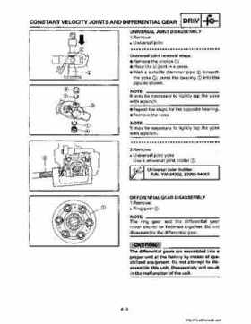 1998-2001 Yamaha YFM600FHM Grizzly Factory Service Manual, Page 239