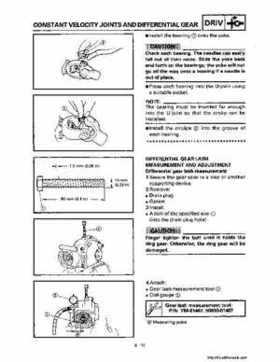 1998-2001 Yamaha YFM600FHM Grizzly Factory Service Manual, Page 243