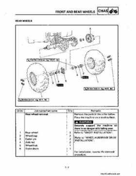 1998-2001 Yamaha YFM600FHM Grizzly Factory Service Manual, Page 262