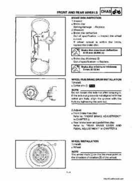 1998-2001 Yamaha YFM600FHM Grizzly Factory Service Manual, Page 264