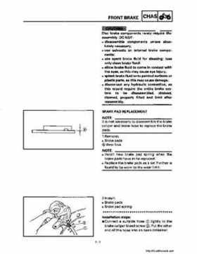 1998-2001 Yamaha YFM600FHM Grizzly Factory Service Manual, Page 267
